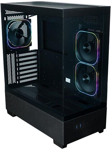 Корпус XASTRA Q500 3ARGB-FG-C10-UC (черный)