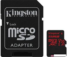 Карта памяти Kingston Canvas React SDCR/512GB microSDXC 512GB + адаптер Карта памяти Kingston Canvas React SDCR/512GB microSDXC 512GB + адаптер