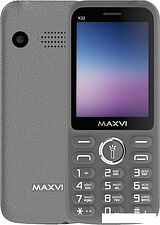 Кнопочный телефон Maxvi K32 (серый)