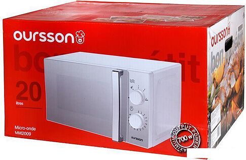 Микроволновая печь Oursson MM2009/WH