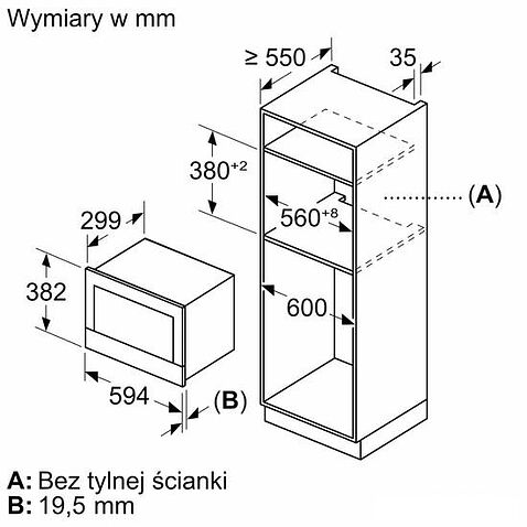 Микроволновая печь Bosch Serie 8 BER7321B1