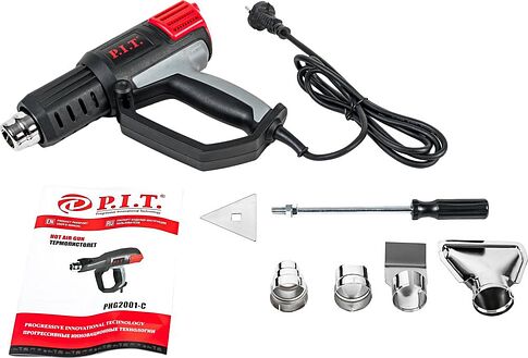 Промышленный фен P.I.T. PHG2001-C (кейс)