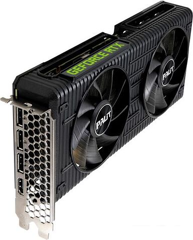Видеокарта Palit GeForce RTX 3050 Dual OC 8G NE63050T19P1-190AD
