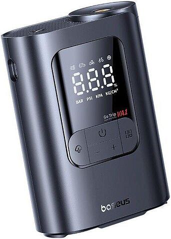 Автомобильный компрессор Baseus GoTrip VA1 Super Mini Cordless Inflator 22-Cylinder Cosmic Black C0119601
