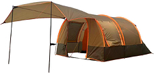 Кемпинговая палатка LanYu 1125 (коричневый/желтовато-коричневый/оранжевый)