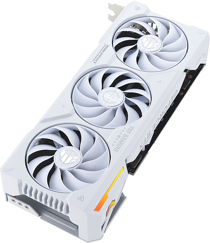Видеокарта ASUS TUF Gaming GeForce RTX 4070 Ti Super 16GB GDDR6X White OC Edition TUF-RTX4070TIS-O16G-WHITE-GAMING
