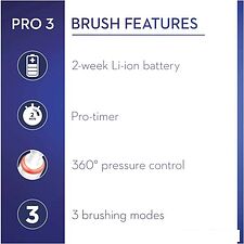 Электрическая зубная щетка Oral-B Pro 3 3000 Cross Action D505.513.3 (черный)