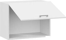 Шкаф навесной Трия Габриэлла 1ВВ6Г с одной откидной дверью (белый/сноу)