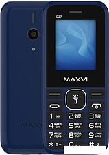 Кнопочный телефон Maxvi C27 (синий)
