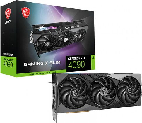 Видеокарта MSI GeForce RTX 4090 Gaming X Slim 24G