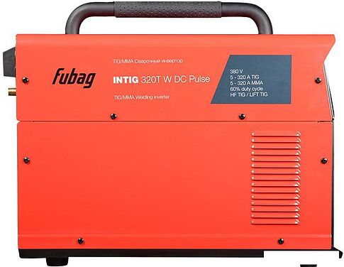 Сварочный инвертор Fubag INTIG 320 T W DC PULSE 31453.1 (с горелкой)