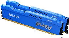 Оперативная память Kingston FURY Beast 2x8GB DDR3 PC3-12800 KF316C10BK2/16 Оперативная память Kingston FURY Beast 2x8GB DDR3 PC3-12800 KF316C10BK2/16