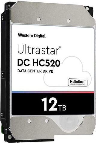 Жесткий диск WD Ultrastar DC HC520 512e ISE 12TB HUH721212ALE600