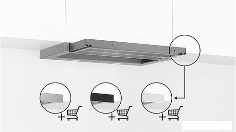 Кухонная вытяжка Bosch Serie 4 DFR067A52