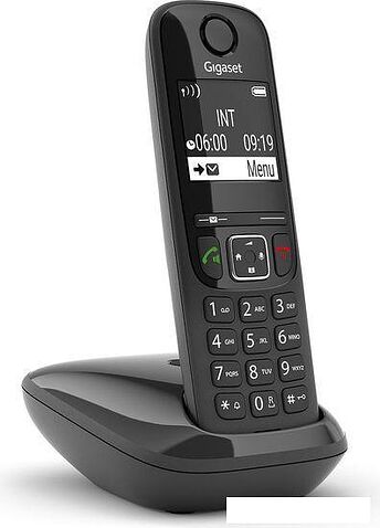 Радиотелефон Gigaset AS690 RUS SYS (черный)