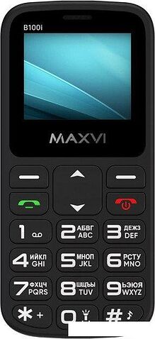 Телефон Maxvi B100i (черный)