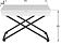 Стол-трансформер Калифорния мебель Андрэ Loft (белый)