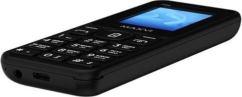 Кнопочный телефон Maxvi P99 (черный)