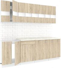 Кухня Кортекс-мебель Корнелия Экстра 2.3м (дуб сонома/марсель)