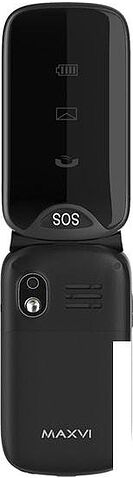 Мобильный телефон Maxvi E6 (черный)