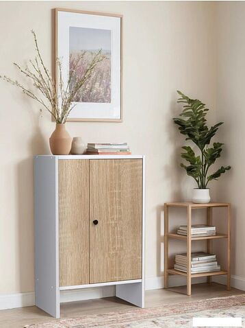 Тумба Mio Tesoro Мини 1 дверь 2.07.03.090.11 (белый/сонома)