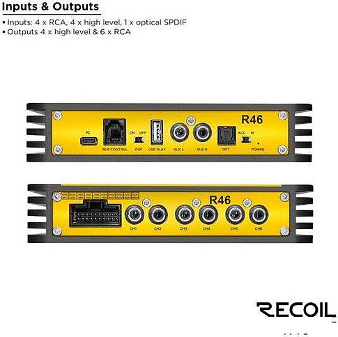Автомобильный усилитель Recoil R46