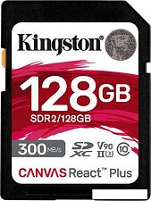 Карта памяти Kingston Canvas React Plus SDXC 128GB Карта памяти Kingston Canvas React Plus SDXC 128GB