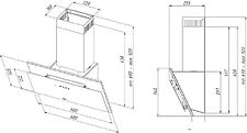 Кухонная вытяжка Akpo Juno 50 WK-11 (белый)