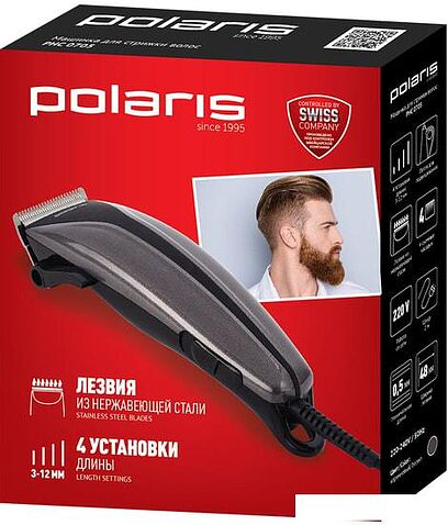 Машинка для стрижки Polaris PHC 0705 (коричневый)