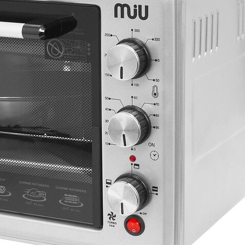 Мини-печь MIU MO-40002KS (серый)