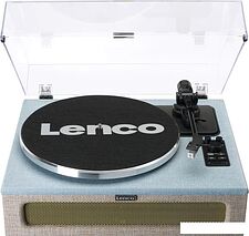 Виниловый проигрыватель Lenco LS-440 (серый/голубой)