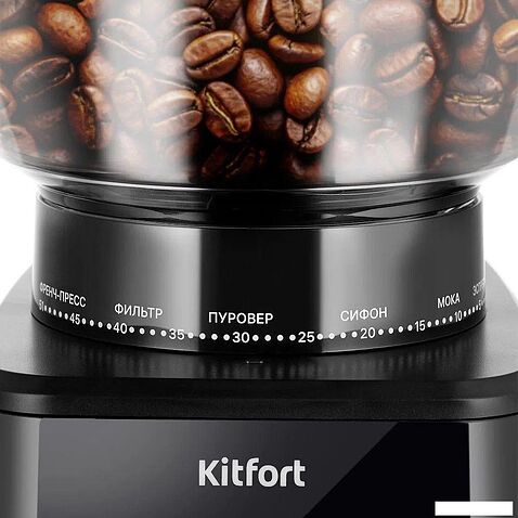 Электрическая кофемолка Kitfort KT-7517