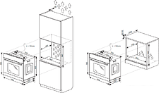 Электрический духовой шкаф Hansa BOEB68433