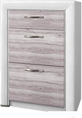 Комод Anrex Olivia 3S/56 (вудлайн кремовый/дуб анкона)