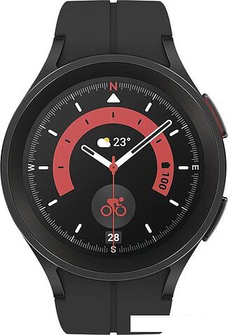 Умные часы Samsung Galaxy Watch 5 Pro 45 мм (черный титан)
