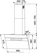 Кухонная вытяжка Franke Sterling BK 60 330.0702.955