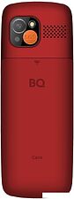 Кнопочный телефон BQ 2459 Care (красный)