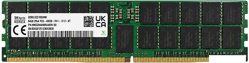 Оперативная память Hynix 64ГБ DDR5 6400 МГц HMCG94AHBRA480N Оперативная память Hynix 64ГБ DDR5 6400 МГц HMCG94AHBRA480N