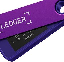 Аппаратный криптокошелек Ledger Nano S Plus (фиолетовый аметист) Аппаратный криптокошелек Ledger Nano S Plus (фиолетовый аметист)
