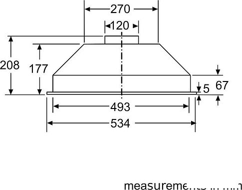 Кухонная вытяжка Bosch Serie 2 DLN52AC70