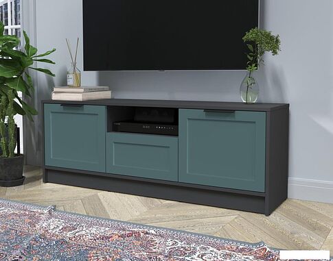 Тумба Интерлиния ТВ Концепт Тренд КТ-ТВ3-50 (антрацит/верде)