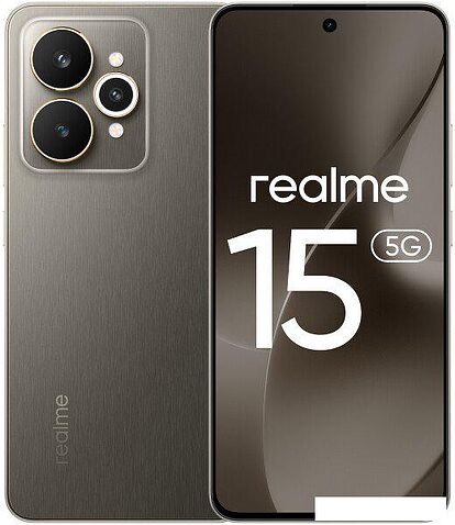 Телефон Realme 15 5G RMX5106 12GB/256GB международная версия (титановый)
