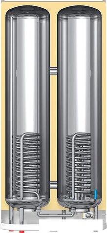 Накопительный электрический водонагреватель Thermex Flat 80 V Combi