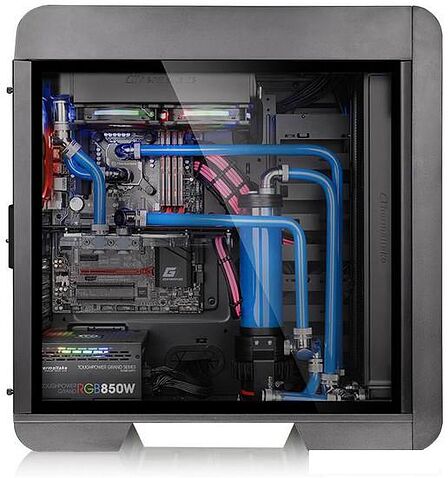 Корпус Thermaltake Core V71 версия с закаленным стеклом CA-1B6-00F1WN-04