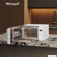 Микроволновая печь Weissgauff MWO-430 White Glass