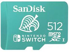 Карта памяти SanDisk For Nintendo Switch microSDXC SDSQXAO-512G-GN3ZN 512GB Карта памяти SanDisk For Nintendo Switch microSDXC SDSQXAO-512G-GN3ZN 512GB