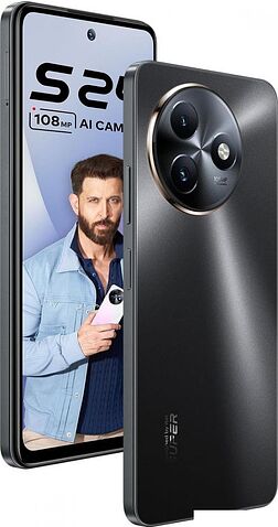 Смартфон Itel S24 8GB/256GB (звездный черный)