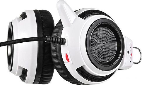 Наушники с микрофоном Oklick HS-G300 Armageddon (белый/черный)