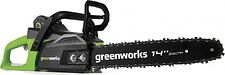 Аккумуляторная пила Greenworks GD40CS15 (с 1-м АКБ 2 Ah)