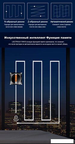 Робот для мытья окон Liectroux YW910